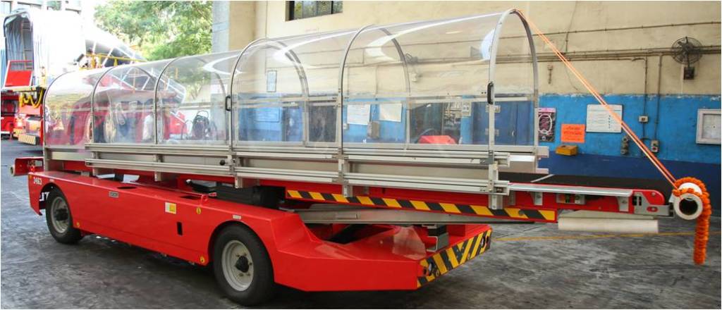 Conveyor Vehicle – Rear View